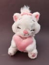 Мягкая игрушка "Kitty heart", white, 19 см