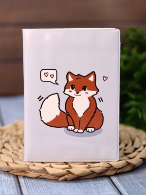 Обложка для паспорта Аниме «Fox love»