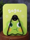 Зеркало настольное "Sugar frog", green (16*12 см)