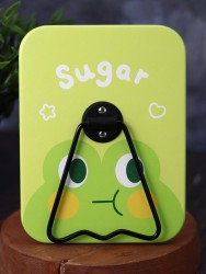 Зеркало настольное "Sugar frog", green (16*12 см)