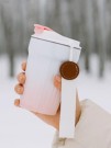 Термокружка "Lovely day", pink (380 ml)