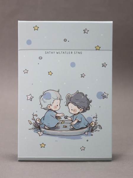 Зеркало "Starry kids", green 