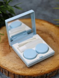 Контейнер для линз «Square», blue