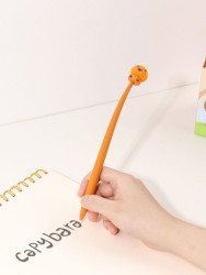 Ручка "Capybara in a hat", orange