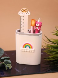Органайзер для канцелярских принадлежностей "Rainbow", white