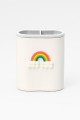 Органайзер для канцелярских принадлежностей "Rainbow", white