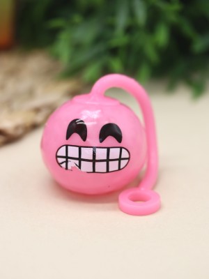 Мялка - антистресс «Emoticon», pink