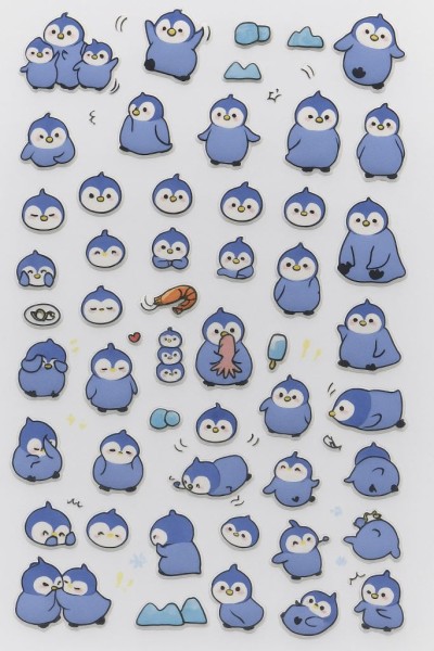 Наклейки "Ise penguin" 