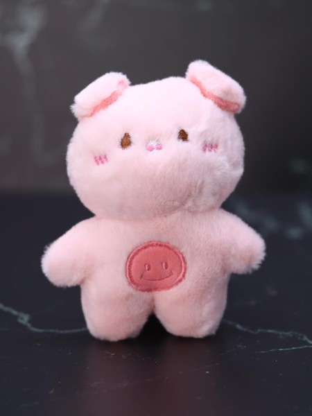Плюшевый брелок "Smile piglet", pink 