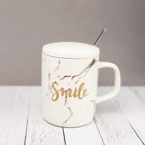Кружка "Smile", white (410ml) 