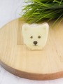 Попсокет "Face dog", white