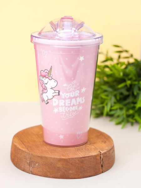 Тамблер "Unicorn", pink 