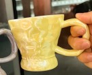 Кружка керамическая «Luxurious notes», yellow (250 мл)