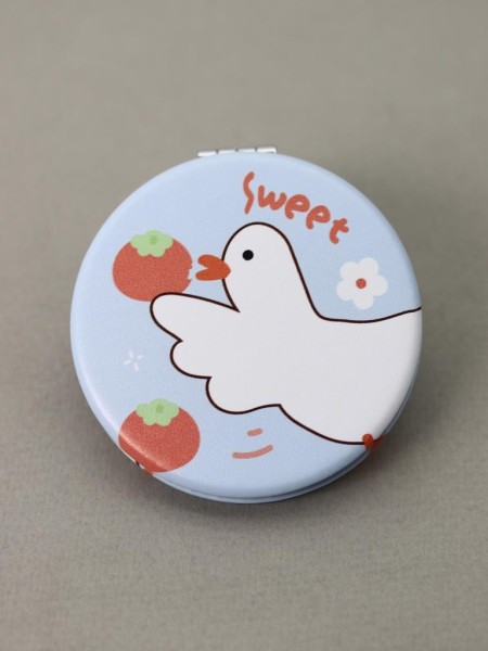 Зеркало "Sweet strawberry round", blue 