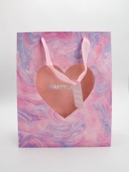 Пакет подарочный «Just for you», heart  (26*32*12.5)