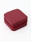 Шкатулка "Square classics", burgundy