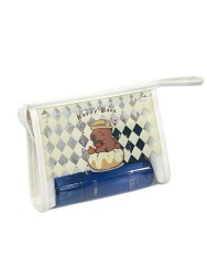 Косметичка "Capybara on a donut", white (22*6*17 см)