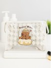 Косметичка "Capybara on a donut", white (17*25*8 см)