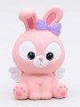 Копилка «Angel bunny», pink (18 см), пластик