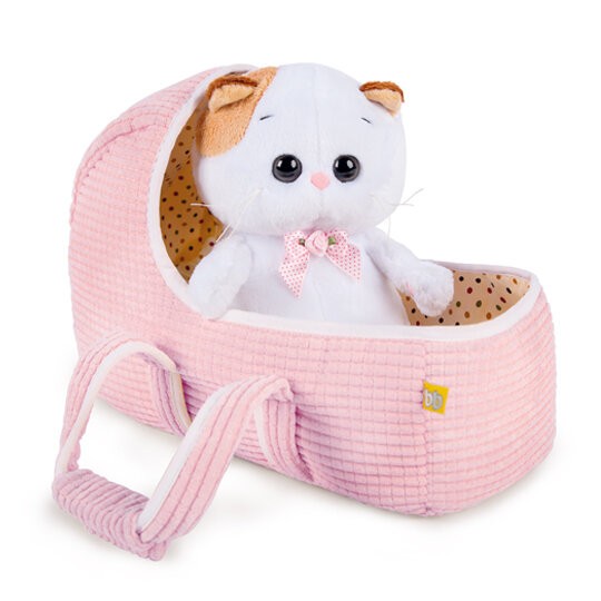 Мягкая игрушка "Кошечка Ли-Ли BABY в люльке " (20 см) 