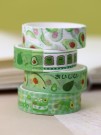 Набор декоративного скотча «Avocado», bunny