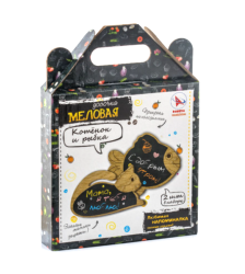 Игрушка-набор "Досочка меловая - Котенок и рыбка"