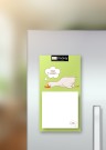 Магнитный блок для заметок  ПО-ПЛАНУ. "Goose vibe", плотность 80 г.