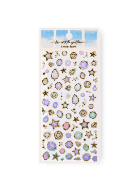 Наклейки "Sea crystals" 