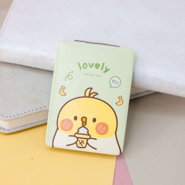Зеркало "Lovely duck", green 