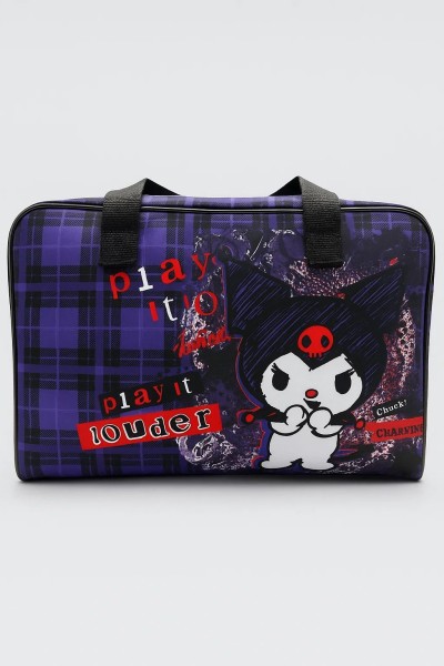 Сумка для внешкольных занятий "Kuromi. Play it louder", (33*22*12 см) 