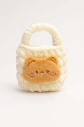 Сумочка для наушников "Bear", beige (11.5*9.5 см)