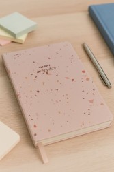 Блокнот (А5) "Paint splatter", beige (14.5*21)