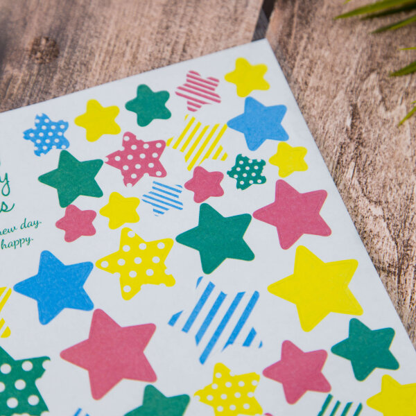 Наклейки "Starry stars", mix color 
