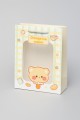 Пакет подарочный (M) "Lovely animals, plaid", green (33*25*12)