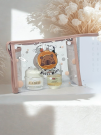 Косметичка "Capybara in a circle", powdery (22*6*17 см)