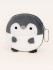 Кошелёк плюшевый &quot;Penguin&quot;, grey (12*10 см)