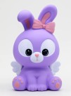 Копилка «Angel bunny», purple (18 см), пластик