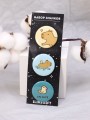 Набор значков «Capybara and duck»