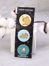 Набор значков «Capybara and duck»