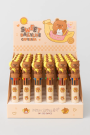 Разноцветная ручка 10 в 1 "Capybara in bed", yellow, шоу-бокс 36 шт.
