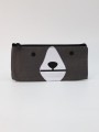 Пенал "Friendly face", grey (19*9 см)