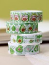 Набор декоративного скотча «Avocado», avogreen