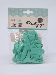 Набор воздушных шаров 10 шт. "Mellow magic", mint green (25 см)