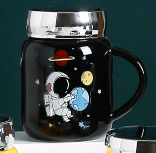 Кружка «Space flight», black 