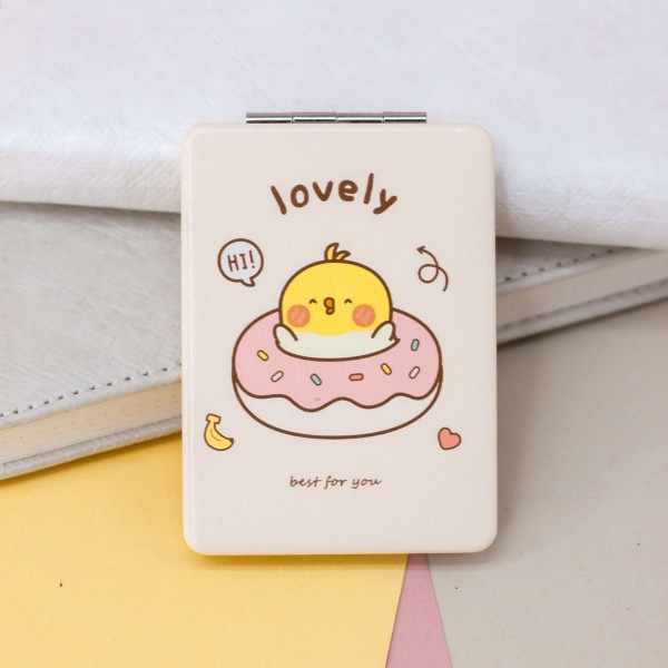 Зеркало "Lovely duck", yellow 