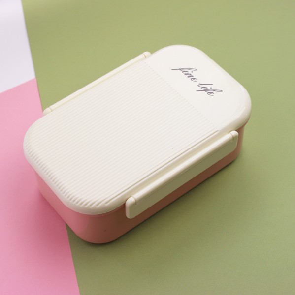 F947C Ланчбокс "Fine life" pink 