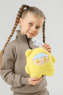 Мягкая игрушка "Fluffy baby", yellow, 19 см