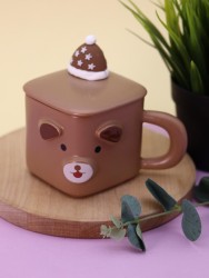 Кружка «Cubic animal, bear», brown (350 ml)