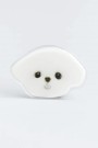 Попсокет "Face cute dog", white
