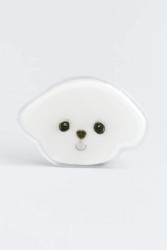 Попсокет "Face cute dog", white